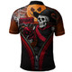 Essendon Polo Shirt Halloween Night Reaper Zipper