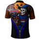 Western Bulldogs Polo Shirt Halloween Night Reaper Zipper