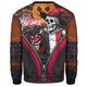 St Kilda Sweatshirt Halloween Night Reaper Zipper