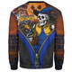 West Coast Eagles Sweatshirt Halloween Night Reaper Zipper