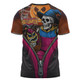 Brisbane Lions T-Shirt Halloween Night Reaper Zipper