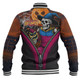 Brisbane Lions Baseball Jacket Halloween Night Reaper Zipper