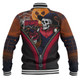 Melbourne Baseball Jacket Halloween Night Reaper Zipper