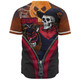 Melbourne Baseball Shirt Halloween Night Reaper Zipper