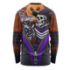 Fremantle Long Sleeve T-shirt Halloween Night Reaper Zipper