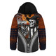 Collingwood Hooded Padded Jacket Halloween Night Reaper Zipper