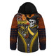 Richmond Hooded Padded Jacket Halloween Night Reaper Zipper
