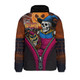 Brisbane Lions Padded Jacket Halloween Night Reaper Zipper