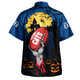 Geelong Cats Hawaiian Shirt Full Moon Fever Halloween Supporter