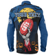 Geelong Cats Long Sleeve Shirt Full Moon Fever Halloween Supporter