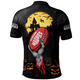 Collingwood Polo Shirt Full Moon Fever Halloween Supporter