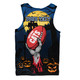 Geelong Cats Men Singlet Full Moon Fever Halloween Supporter