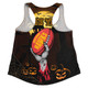 Hawthorn Women Racerback Singlet Full Moon Fever Halloween Supporter
