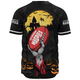 Collingwood Baseball Shirt Full Moon Fever Halloween Supporter