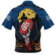 Geelong Cats Zip Polo Shirt Full Moon Fever Halloween Supporter