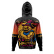 Brisbane Lions Hoodie Dark Pumpkin Halloween Spirit