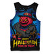 Adelaide Crows Men Singlet Dark Pumpkin Halloween Spirit