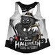 Collingwood Women Racerback Singlet Dark Pumpkin Halloween Spirit