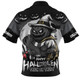 Collingwood Zip Polo Shirt Dark Pumpkin Halloween Spirit