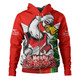 Sydney Swans Hoodie Santa Scoring Touchdown On Christmas Game Day