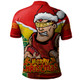 Gold Coast SUNS Polo Shirt Santa Scoring Touchdown On Christmas Game Day