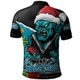 Port Adelaide Polo Shirt Santa Scoring Touchdown On Christmas Game Day