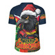 Adelaide Crows Rugby Jersey Santa Scoring Touchdown On Christmas Game Day