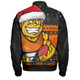 GWS GIANTS Bomber Jacket Merry Christmas Down Under Footy Power Style