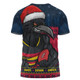 Adelaide Crows T-Shirt Merry Christmas Down Under Footy Power Style