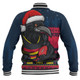 Adelaide Crows Baseball Jacket Merry Christmas Down Under Footy Power Style