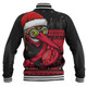 Essendon Baseball Jacket Merry Christmas Down Under Footy Power Style