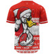 Sydney Swans Baseball Shirt Merry Christmas Down Under Footy Power Style