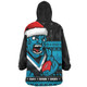 Port Adelaide Snug Hoodie Merry Christmas Down Under Footy Power Style