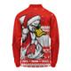Sydney Swans Long Sleeve Polo Shirt Merry Christmas Down Under Footy Power Style