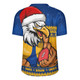 West Coast Eagles Rugby Jersey Merry Christmas Down Under Footy Power Style