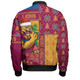 Brisbane Lions Bomber Jacket Merry Christmas Knit Style Festive Spirit