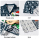 Carlton Hawaiian Shirt Merry Christmas Knit Style Festive Spirit
