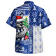 North Melbourne Hawaiian Shirt Merry Christmas Knit Style Festive Spirit