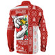 Sydney Swans Long Sleeve Shirt Merry Christmas Knit Style Festive Spirit