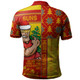 Gold Coast SUNS Polo Shirt Merry Christmas Knit Style Festive Spirit