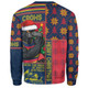 Adelaide Crows Sweatshirt Merry Christmas Knit Style Festive Spirit