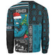 Port Adelaide Sweatshirt Merry Christmas Knit Style Festive Spirit