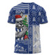 North Melbourne T-Shirt Merry Christmas Knit Style Festive Spirit