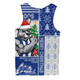North Melbourne Men Singlet Merry Christmas Knit Style Festive Spirit