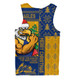 West Coast Eagles Men Singlet Merry Christmas Knit Style Festive Spirit