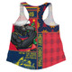 Adelaide Crows Women Racerback Singlet Merry Christmas Knit Style Festive Spirit