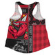 Essendon Women Racerback Singlet Merry Christmas Knit Style Festive Spirit