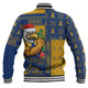West Coast Eagles Baseball Jacket Merry Christmas Knit Style Festive Spirit