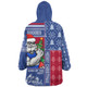 Western Bulldogs Snug Hoodie Merry Christmas Knit Style Festive Spirit