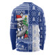 North Melbourne Long Sleeve T-shirt Merry Christmas Knit Style Festive Spirit